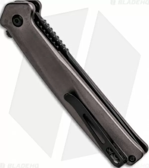 Online Cheap Crkt Onion Helical Liner Lock Knife Black Aluminum (3.52 Black D2) K500Gkp Pocket Knives