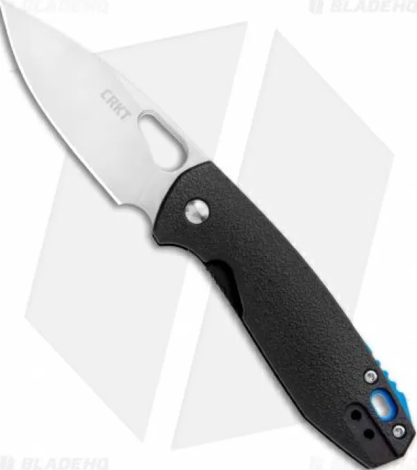 Outlet Cheap Crkt Vox Piet Liner Lock Knife Black Gfn (2.63 Satin) 5390 Pocket Knives