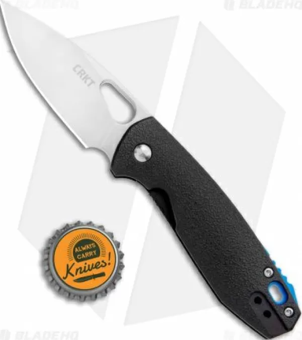 Outlet Cheap Crkt Vox Piet Liner Lock Knife Black Gfn (2.63 Satin) 5390 Pocket Knives