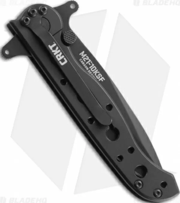 Fashion Crazy Deals Crkt M21 10Ksf Liner Lock Folding Knife (3 Black Serr) Pocket Knives