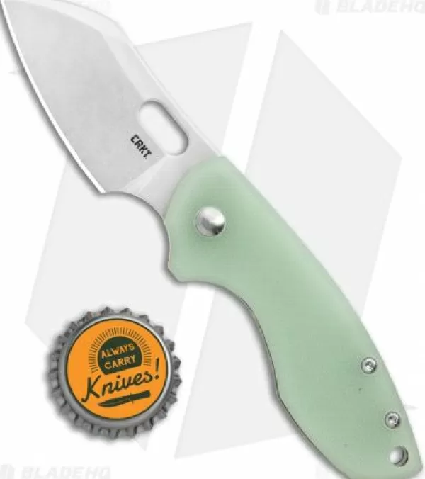 Cheap Crazy Deals Crkt Pilar Frame Lock Knife Natural G-10 Bhq Exclusive (2.4 Stonewash D2) Pocket Knives