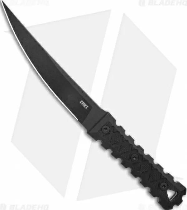 Discount Crazy Deals Crkt Williams Hz6 Fixed Blade Knife Black G-10 (6.5 Black) Fixed Blade Knives
