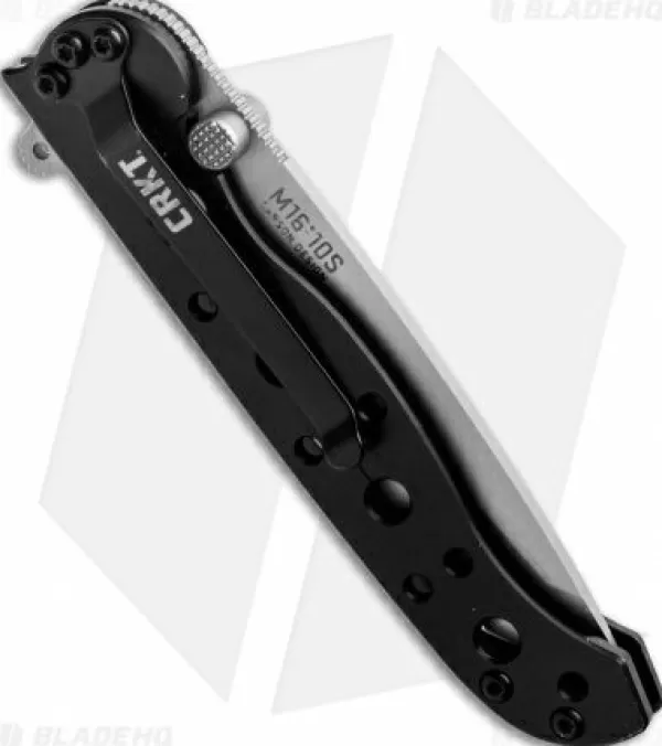 Cheap Discount Crkt Carson M16-10S Tanto Flipper Knife + Bottle Opener (3 Bead Blast Serr) Pocket Knives