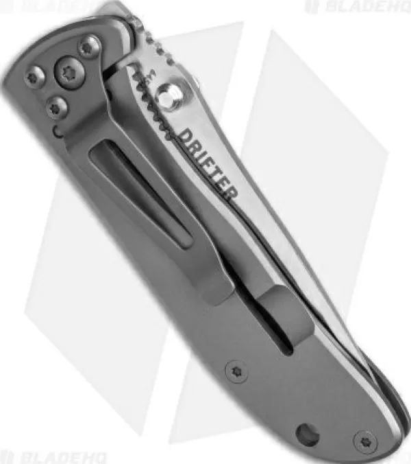 New Discount Crkt Drifter Frame Lock Knife Stainless Steel (3 Satin) Pocket Knives