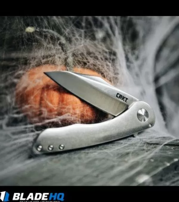 Hot Discount Crkt Jettison Frame Lock Flipper Knife (3.25 Stonewash) 6130 Pocket Knives