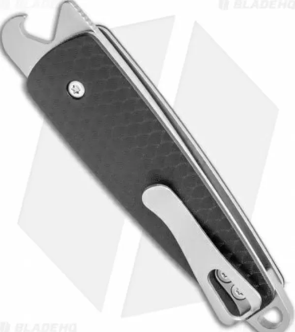 Sale Discount Online Crkt Dually Knife W/ Bottle Opener Black (2.5 Stonewash) 7086 Pocket Knives