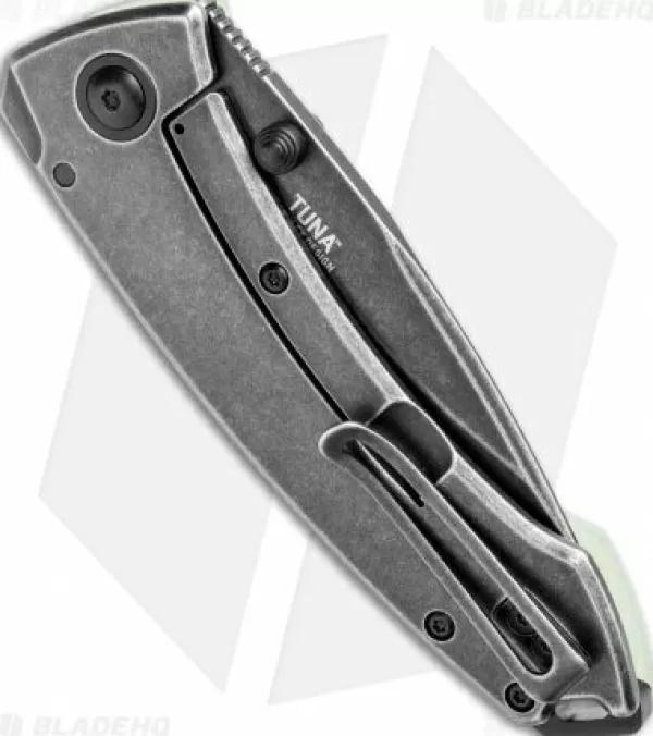 Sale Discount Online Crkt Tuna Frame Lock Blade Hq Exclusive Knife Natural G-10 (3.25 Smokewash D2) Pocket Knives