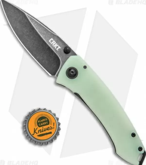 Sale Discount Online Crkt Tuna Frame Lock Blade Hq Exclusive Knife Natural G-10 (3.25 Smokewash D2) Pocket Knives