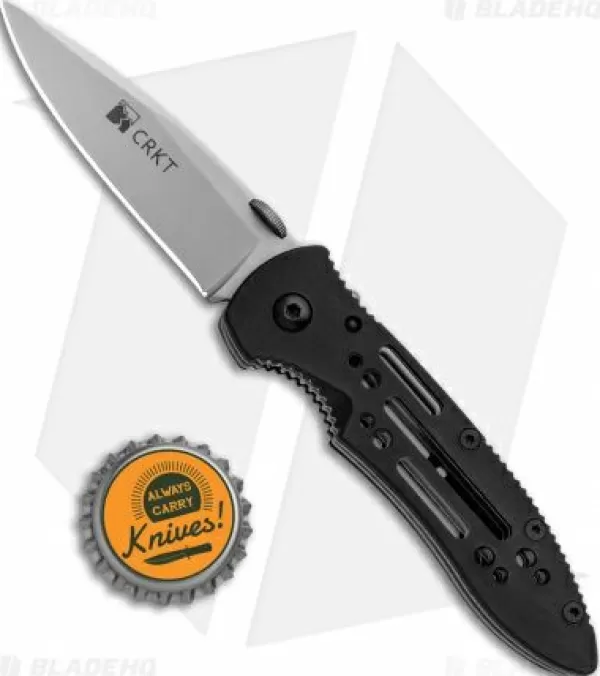 Shop Exclusive Design Crkt Crawford Point Guard Liner Lock Knife (2.75 Bead Blast) 6752 Pocket Knives