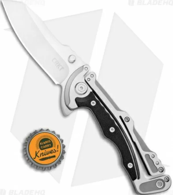 Sale Exclusive Design Crkt Graphite Glenn Klecker Liner Lock Knife (3.06 Satin) 5190 Pocket Knives