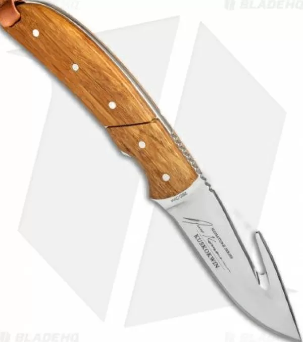 Fashion Exclusive Design Crkt Kuskokwin Kommer Signature Hunter Fixed Blade Bamboo (3.3 Satin) 2820 Fixed Blade Knives