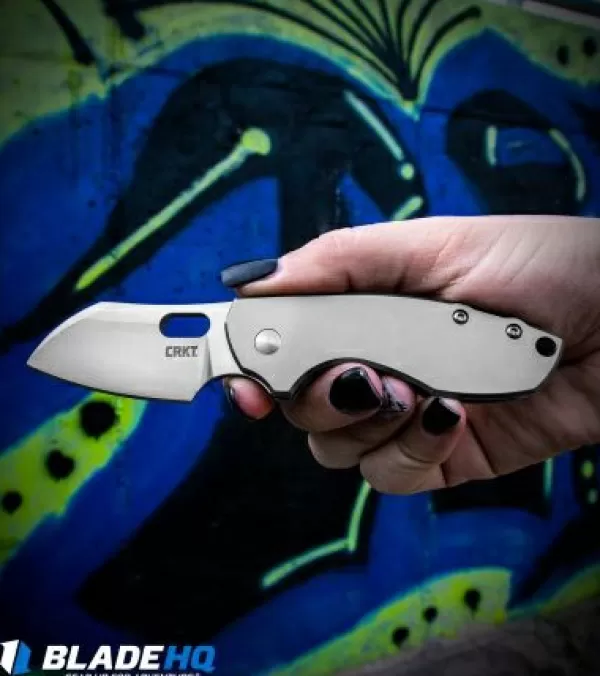 Discount Exclusive Design Crkt Pilar Frame Lock Knife Stainless Steel (2.4 Satin) 5311 Pocket Knives