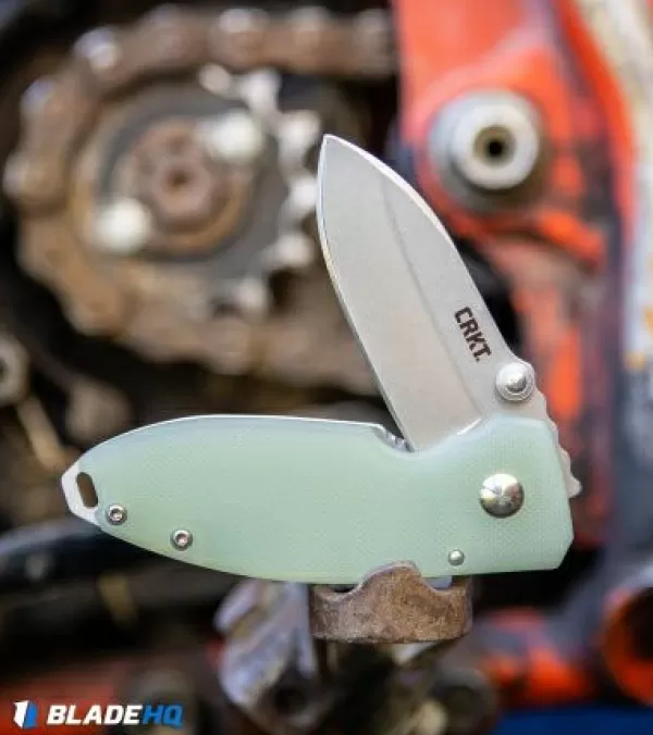 Store Featured Crkt Burnley Squid Frame Lock Knife Natural G-10 (2.25 Sw D2) Pocket Knives