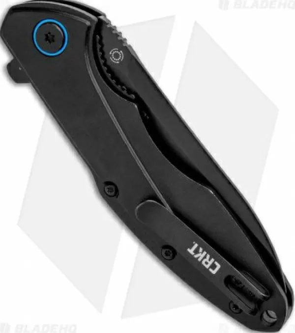 Discount Featured Crkt Caligo Liner Lock Flipper Knife Black Al (3.1 D2 Black) Bhq Exclusive Pocket Knives
