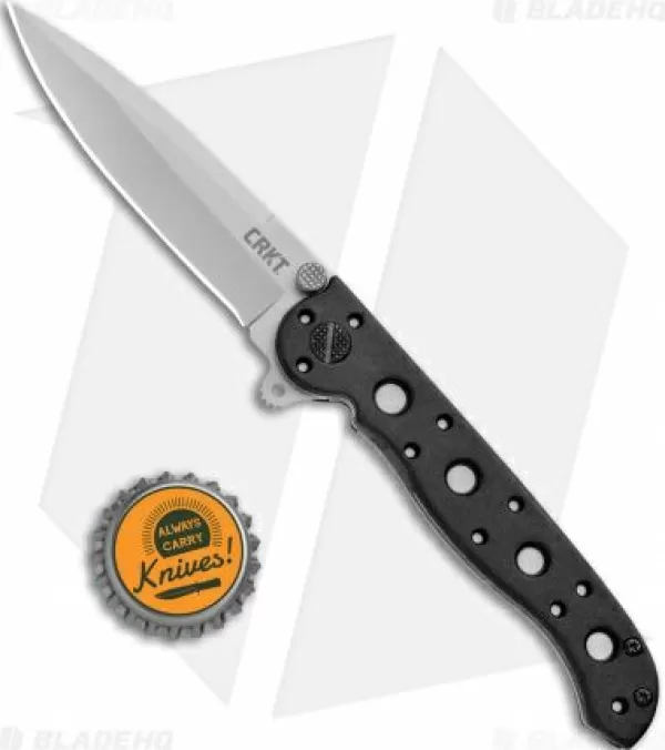 New Featured Crkt Carson M16-01Z Edc Spear Point Flipper Knife Zytel (3 Bead Blast) Pocket Knives