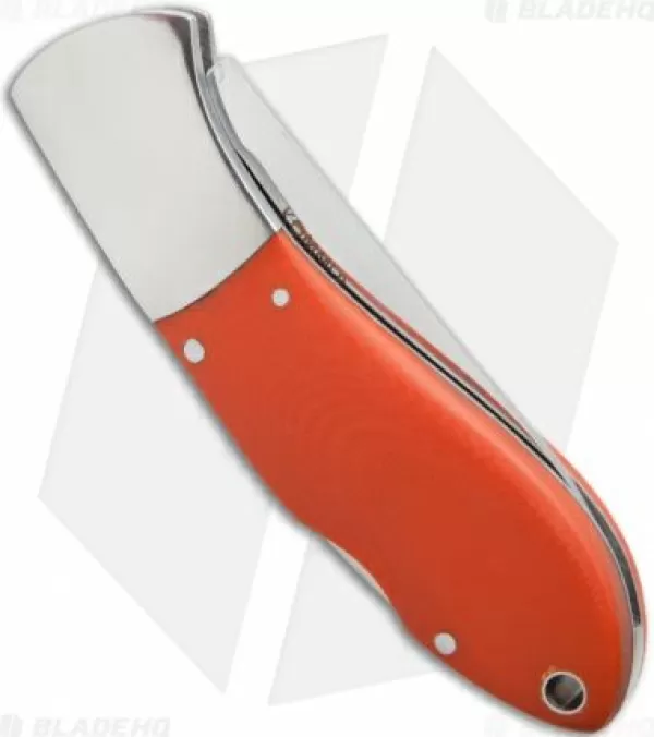 Clearance Featured Crkt Kommer 2-Shot Lockback Knife Orange G-10 (3 Satin) 2841 Pocket Knives
