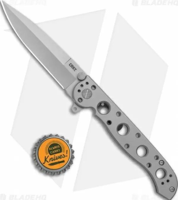 Sale Featured Crkt M16-03Ss Stainless Steel Frame Lock Knife Spear Point (3.5 Bead Blast) Pocket Knives