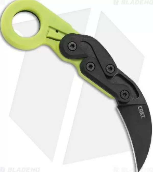 Hot Featured Crkt Provoke Zap Kinematic Morphing Karambit Folding Knife (2.4 Black) 4041G Pocket Knives