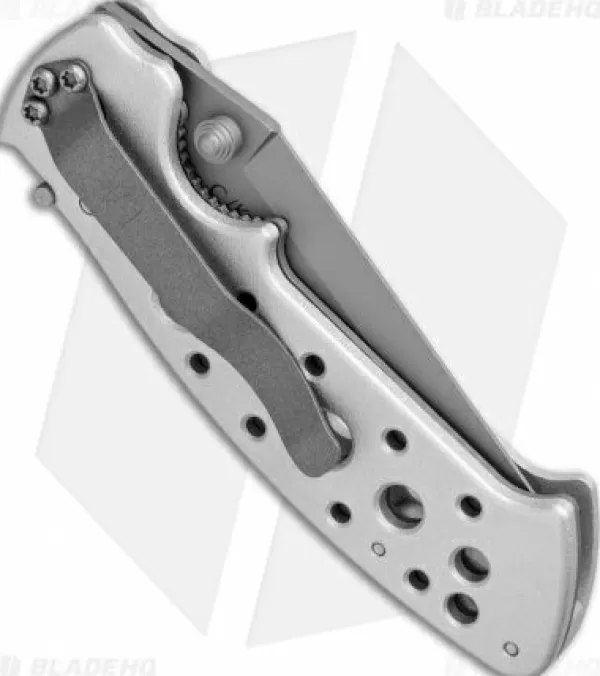 Discount Gift Selection Crkt Crawford Kasper Professional Liner Lock Knife Silver (3 Gray) 7772 Pocket Knives