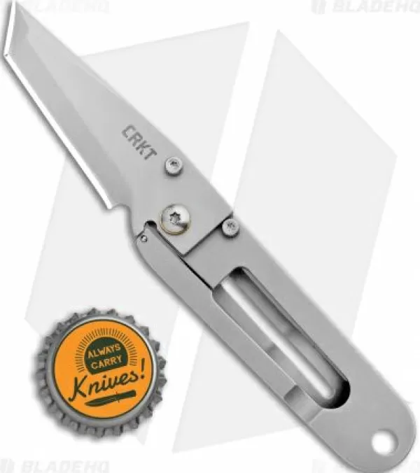 Discount Gift Selection Crkt Ed Halligan K.I.S.S. Tanto Frame Lock Knife (2.25 Bead Blast) 5500 Pocket Knives