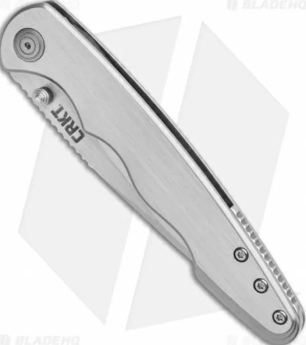 Store Gift Selection Crkt Lerch Flat Out Outburst Assisted Knife Stainless Steel (3.57 Satin) 7016 Spring Assisted Knives