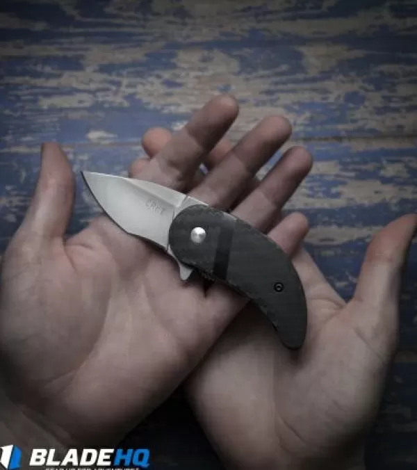 Discount Gift Selection Crkt Snicker Liner Lock Folding Knife Injection Molded Gfn (1.8 Stonewash) 6415 Pocket Knives