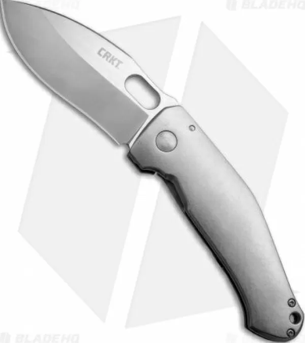 Online High Quality Crkt Burnley Buku Frame Lock Knife Ss (3.75 Satin) 2460 Pocket Knives