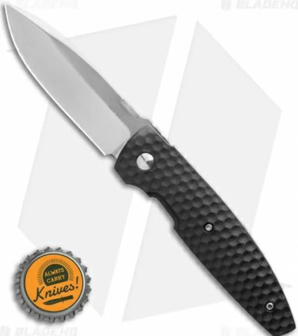 Best High Quality Crkt Lucas Burnley Aux Liner Lock Folding Knife Black (3.25 Satin) 1220 Pocket Knives