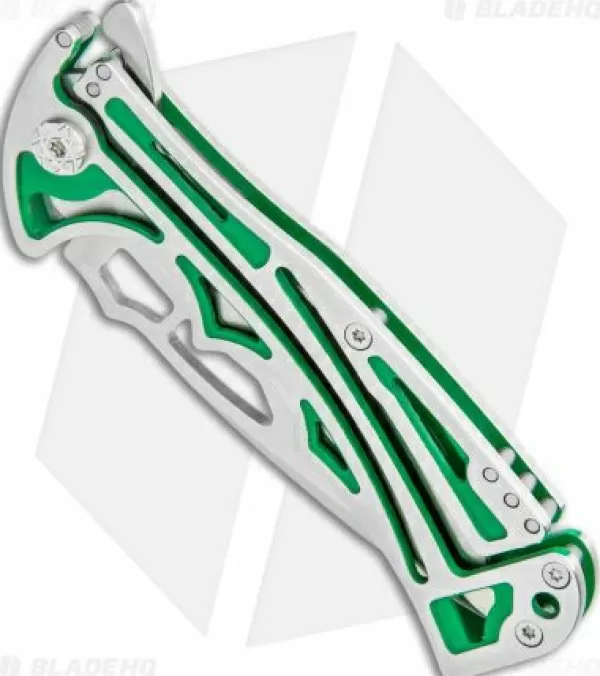 Clearance High Quality Crkt Nirk Tighe 2 Knife Green Stainless Steel (3.2 Satin) 5241 Pocket Knives