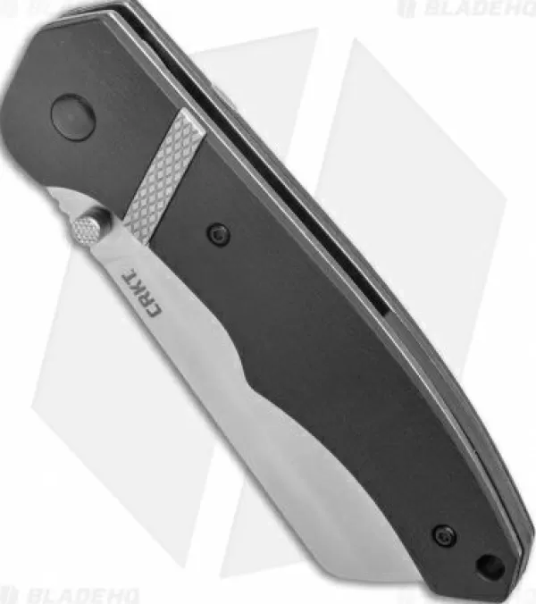 Clearance High Quality Crkt Ripsnort Ii Liner Lock Knife Black Grn (3.5 Satin) Pocket Knives