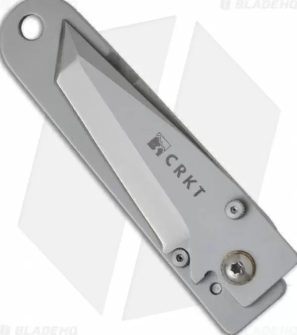 Clearance Large Choice Crkt Ed Halligan K.I.S.S. Tanto Frame Lock Knife (2.25 Bead Blast Serr) 5510 Pocket Knives
