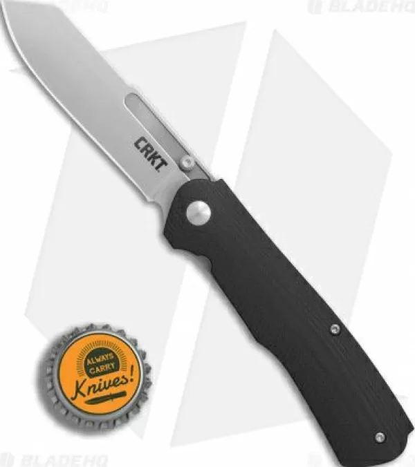 Online Large Choice Crkt Radic Spring Assisted Knife Black G-10 (3.3 Satin) 6040 Spring Assisted Knives