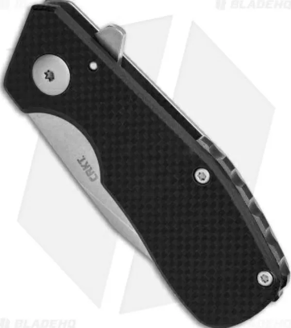 Clearance Large Choice Crkt Razelcliffe Frame Lock Knife Black G-10 (2.4 Stonewash) Pocket Knives