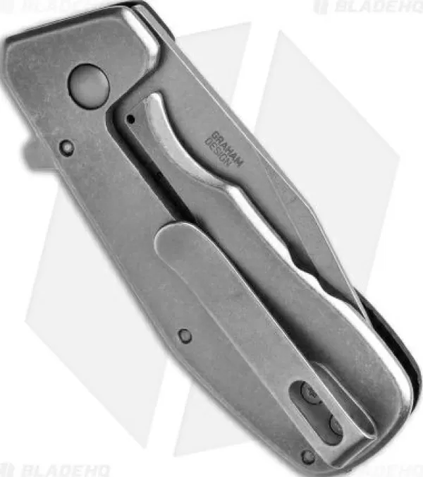 Clearance Large Choice Crkt Razelcliffe Frame Lock Knife Black G-10 (2.4 Stonewash) Pocket Knives