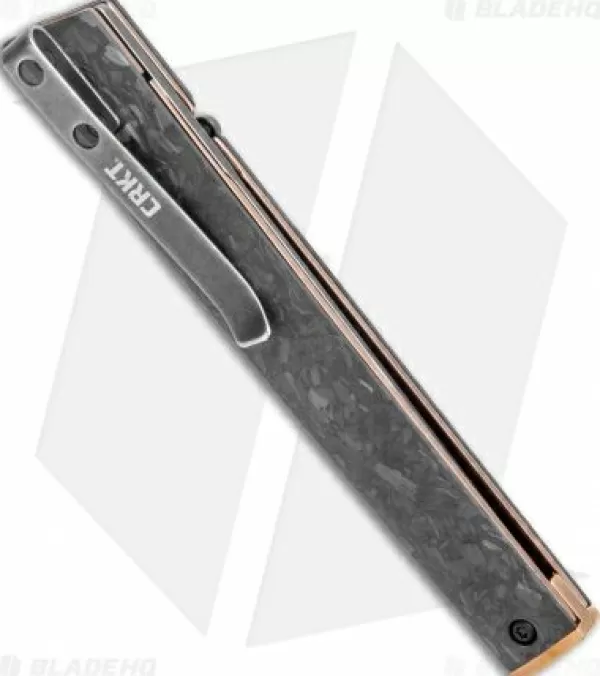 Discount Low Price Crkt Ceo Liner Lock Knife Shred Carbon Fiber (3.1 Black Sw) Bhq Exclusive Pocket Knives