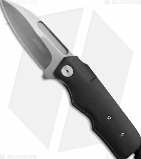 Clearance Low Price Crkt Liong Mah Design #5 Folding Knife (2.77 Satin) 6520 Pocket Knives
