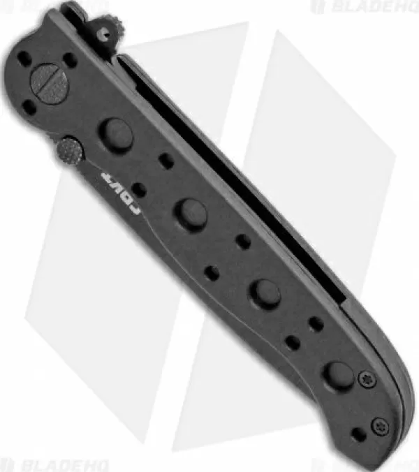 Clearance Lower Prices Crkt Carson M16-10Kz Tanto Flipper Knife Black Gfn (3 Black Serr) Pocket Knives