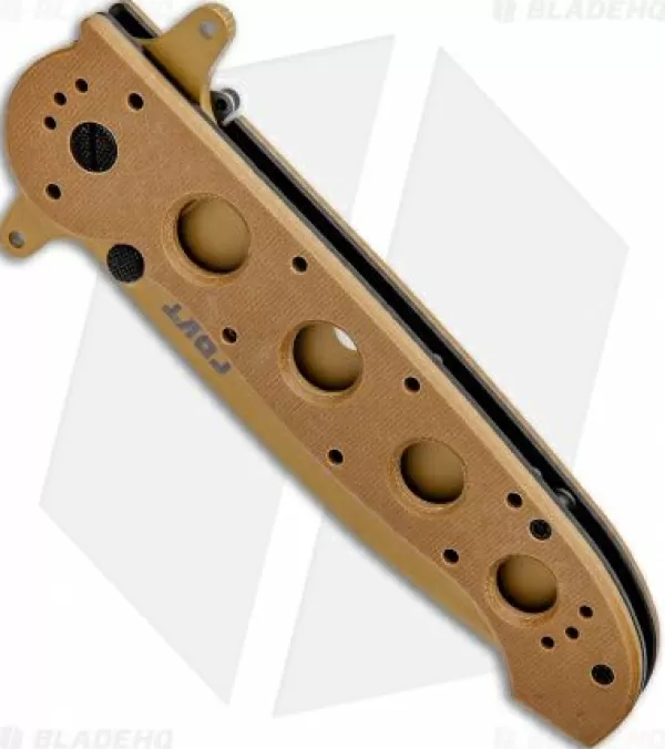 Flash Sale Lower Prices Crkt Carson M16-14Dsfg Tanto Flipper Knife Desert Tan G-10 (3.875 Serr) Pocket Knives