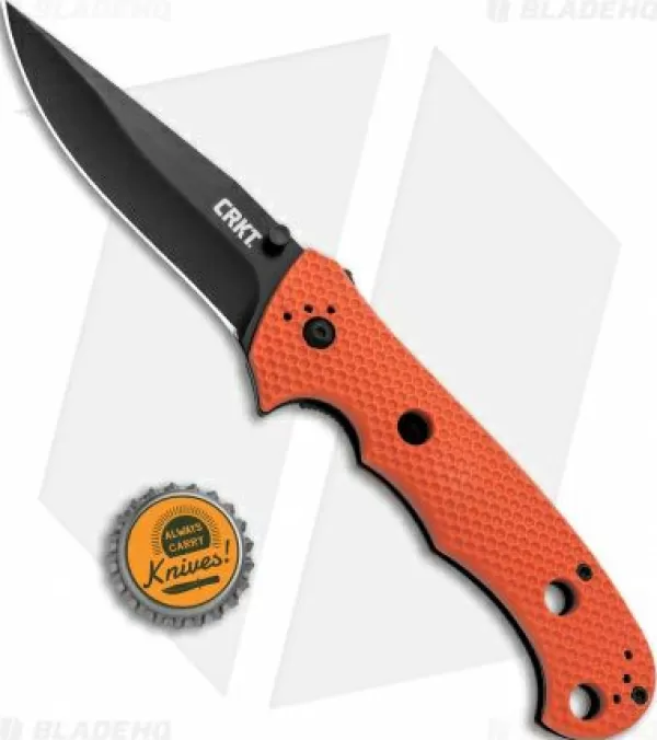 Shop Lower Prices Crkt Hammond Cruiser Lawks Liner Lock Knife Orange (3.75 Black) 7904Orb Pocket Knives