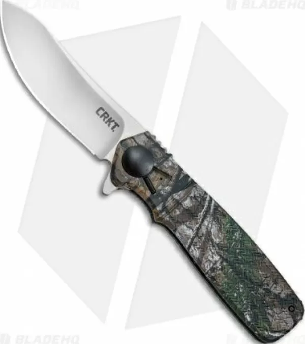 Hot Lower Prices Crkt Homefront Hunter Field Strip Knife Real Tree Camo (3.5 Satin) K265Cxp Pocket Knives