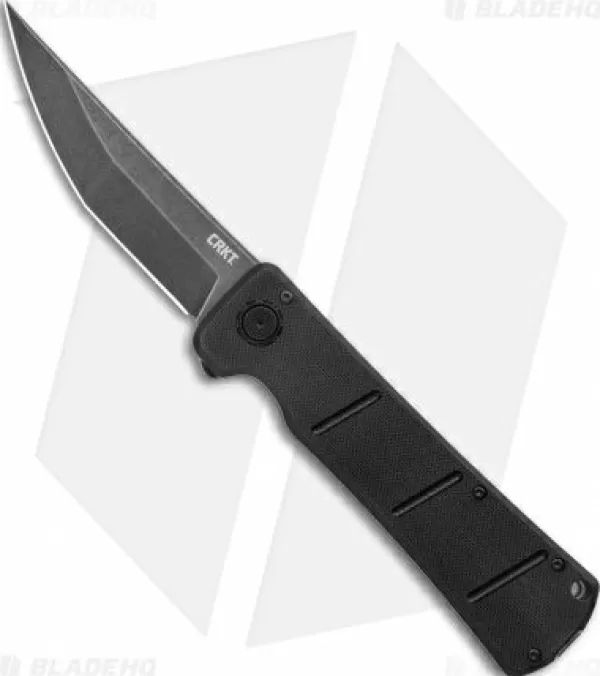 Discount Lower Prices Crkt Inazuma No Ken Dead Bolt Lock Spring Assisted Knife (3.6 Black Sw) Pocket Knives