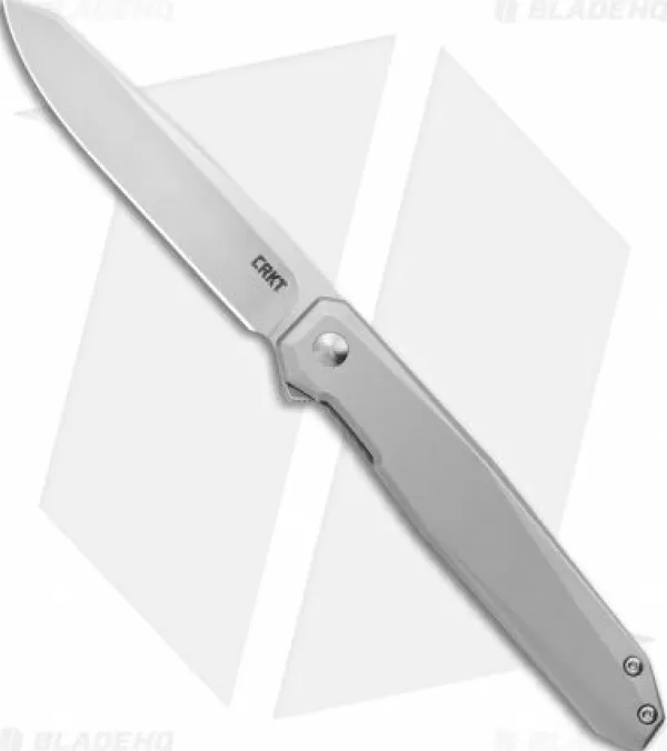 Flash Sale Lower Prices Crkt Ken Onion Facet Frame Lock Spring Assisted Flipper Knife (3.4 Satin) Pocket Knives