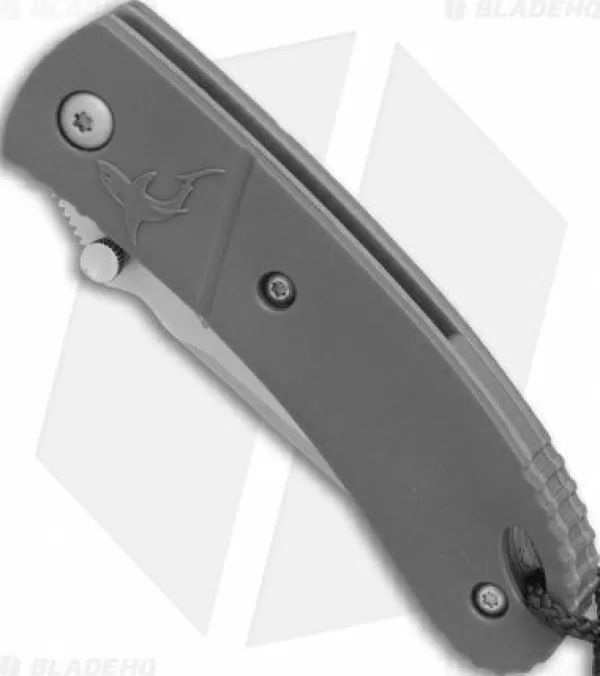 Cheap Lower Prices Crkt Lightfoot Urban Shark Liner Lock Knife Gray (2.5 Satin) Pocket Knives