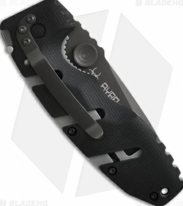 Flash Sale Lower Prices Crkt Ryan Seven Liner Lock Knife (3.375 Black Serr) 6813Z Pocket Knives