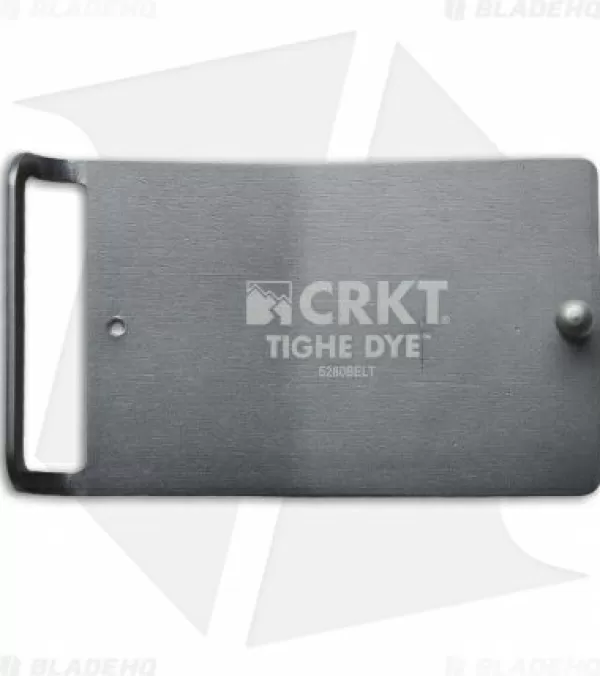 Discount Lower Prices Crkt Tighe Dye Belt Buckle Gray Aluminum 5280Belt Pocket Knives