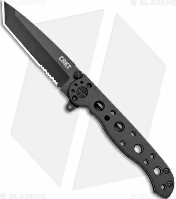 Flash Sale Online Crkt Carson M16-10Ks Edc Tanto Frame Lock Knife (3 Black Serr) Pocket Knives