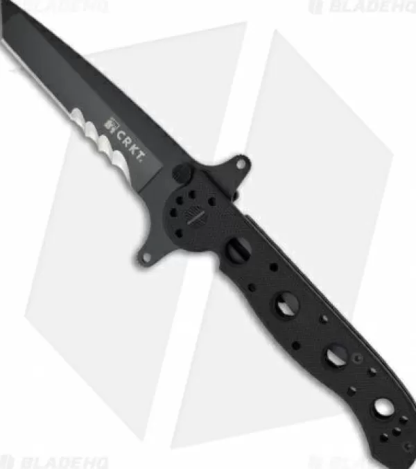 Discount Online Crkt Carson M16-13Sfg Special Forces Tanto Flipper Knife G-10 (3.5 Black Serr) Pocket Knives