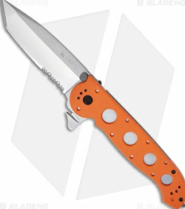 Fashion Online Crkt Carson M16-14Zer Emergency Rescue Tanto Knife Zytel (3.75 Satin Serr) Pocket Knives