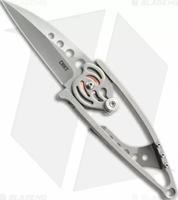 Clearance Online Crkt Van Hoy Snap Lock Folding Knife (2.5 Bead Blast) 5102N Pocket Knives