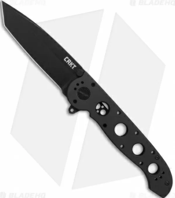 Flash Sale Original Crkt Carson M16-04Ks Tanto Frame Lock Flipper Knife (3.87 Black) Pocket Knives